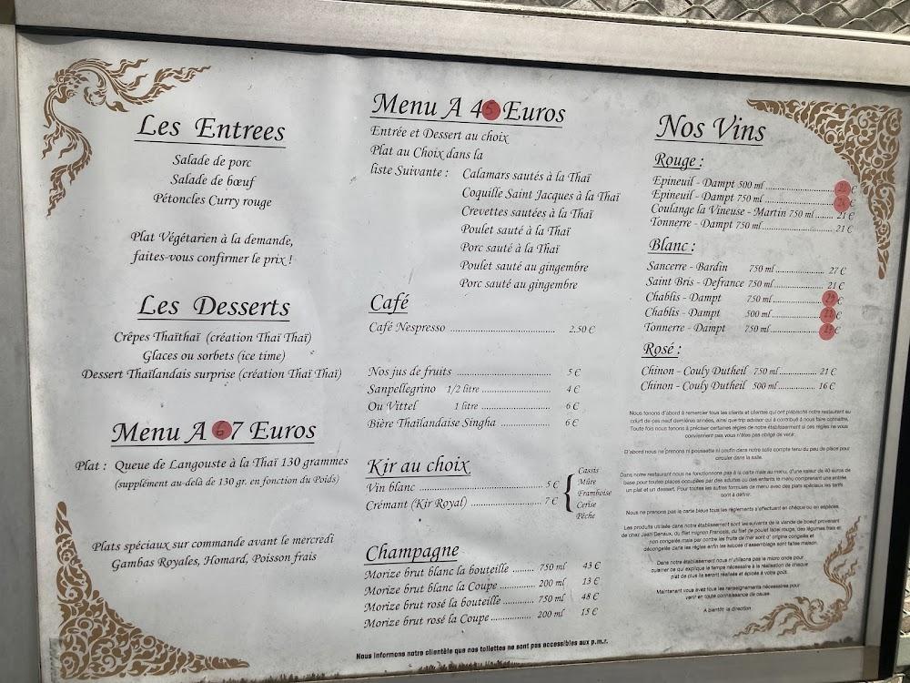 Thaitae - Menu Image 1